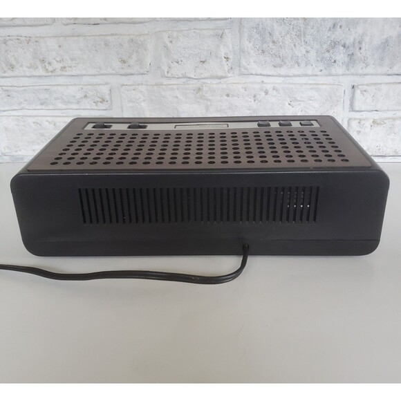 70s Sears Roebuck Dual Digital Alarm Clock AM/FM Radio #23870 Retro Tested Works - Picture 7 of 12